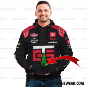 Tanner Gray Nascar Racing 2023 Uniform Clothes Pop Top Hoodie Long Pant 1 Nascar store - Loyal fans of Tanner Gray's Combo Unisex Pop Top Hoodie + Unisex Long Pants,Unisex Pop Top Hoodie,Unisex Long Pants:vintage nascar racing suit,uniform,apparel,shirts,merch,hoodie,jackets,shorts,sweatshirt,outfits,clothes