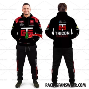 Nascar store - Loyal fans of Tanner Gray's Combo Unisex Pop Top Hoodie + Unisex Long Pants,Unisex Pop Top Hoodie,Unisex Long Pants:vintage nascar racing suit,uniform,apparel,shirts,merch,hoodie,jackets,shorts,sweatshirt,outfits,clothes