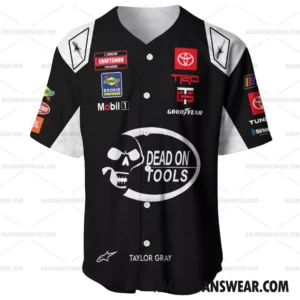 Taylor Gray Nascar Racing 2023 Suit Uniform Apparel Clothes Adult Kid Youth Baseball Jersey 1 Nascar store - Loyal fans of Taylor Gray's Unisex Baseball Jerseys,Kid Baseball Jerseys,Youth Baseball Jerseys:vintage nascar racing suit,uniform,apparel,shirts,merch,hoodie,jackets,shorts,sweatshirt,outfits,clothes