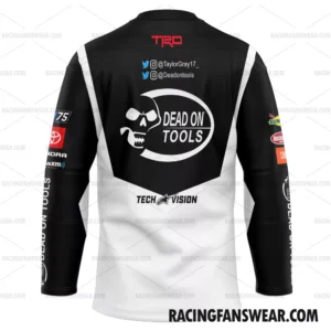 Taylor Gray Nascar Racing 2023 Suit Uniform Apparel Clothes Adult Youth Hockey Jersey 1 Nascar store - Loyal fans of Taylor Gray's Men's Hockey Jerseys,WoMen's Hockey Jerseys,Youth's Hockey Jerseys:vintage nascar racing suit,uniform,apparel,shirts,merch,hoodie,jackets,shorts,sweatshirt,outfits,clothes