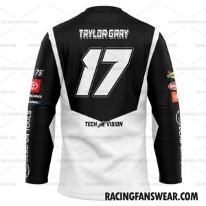 Taylor Gray Nascar Racing 2023 Uniform Apparel Clothes Baseball Jersey Hockey Jersey 4 Nascar store - Loyal fans of Taylor Gray's Unisex Baseball Jerseys,Kid Baseball Jerseys,Youth Baseball Jerseys,Men's Hockey Jerseys,WoMen's Hockey Jerseys,Youth's Hockey Jerseys:vintage nascar racing suit,uniform,apparel,shirts,merch,hoodie,jackets,shorts,sweatshirt,outfits,clothes