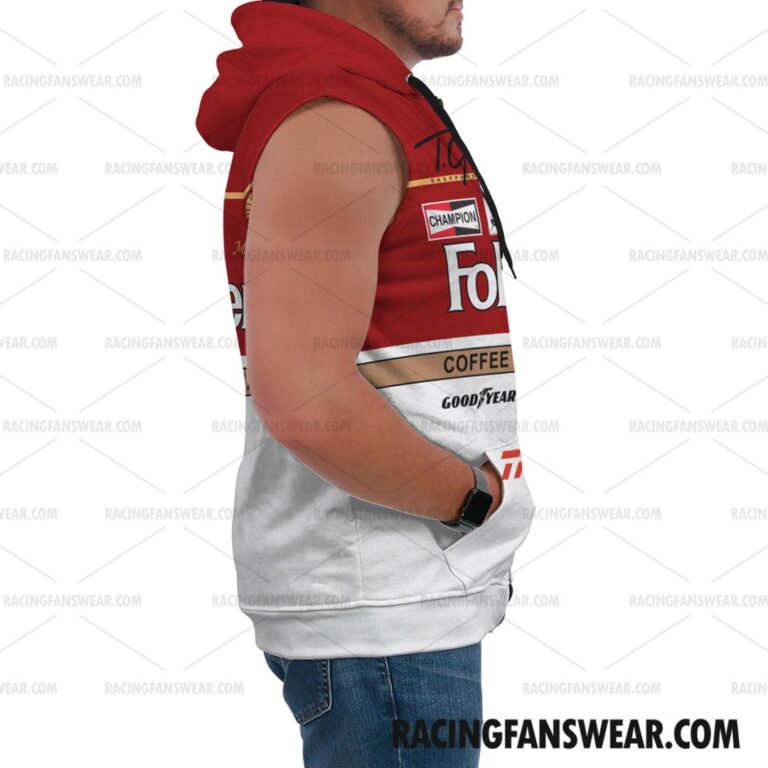 Nascar store - Loyal fans of Tim Richmond's Unisex Sleeveless Hoodie,Unisex Hooded T-Shirt,Kid Sleeveless Hoodie,Kid Hooded T-Shirts:vintage nascar racing suit,uniform,apparel,shirts,merch,hoodie,jackets,shorts,sweatshirt,outfits,clothes