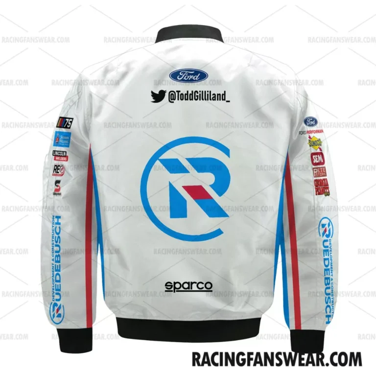 Nascar store - Loyal fans of Todd Gilliland's Bomber Jacket,Unisex Thick Coat,Kid Thick Coat:vintage nascar racing suit,uniform,apparel,shirts,merch,hoodie,jackets,shorts,sweatshirt,outfits,clothes