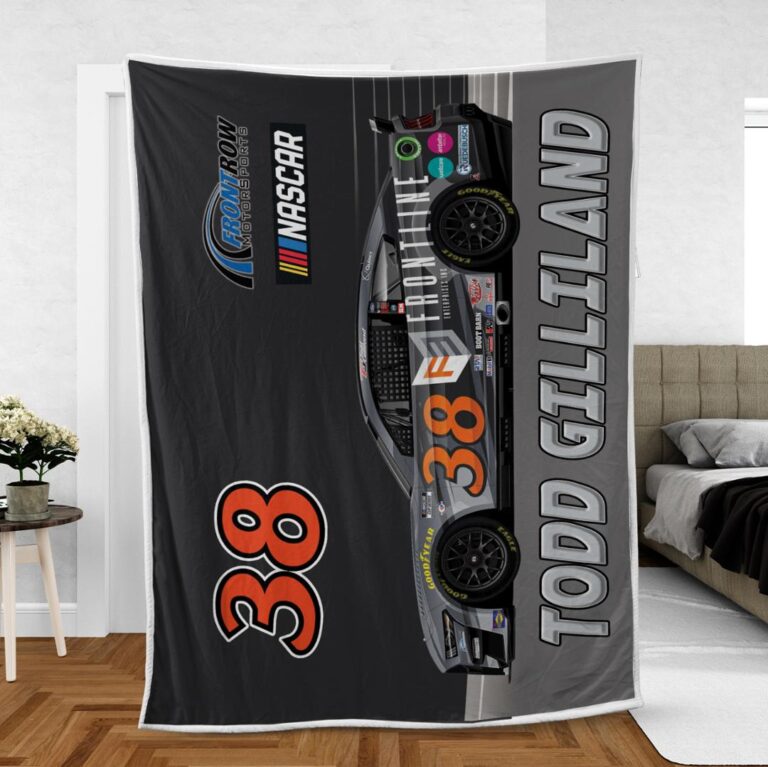 Nascar store - Loyal fans of Todd Gilliland's Rug,Doormat,Blanket Microfiber Fleece,Blanket Premium Sherpa,House Flag:vintage nascar racing suit,uniform,apparel,shirts,merch,hoodie,jackets,shorts,sweatshirt,outfits,clothes