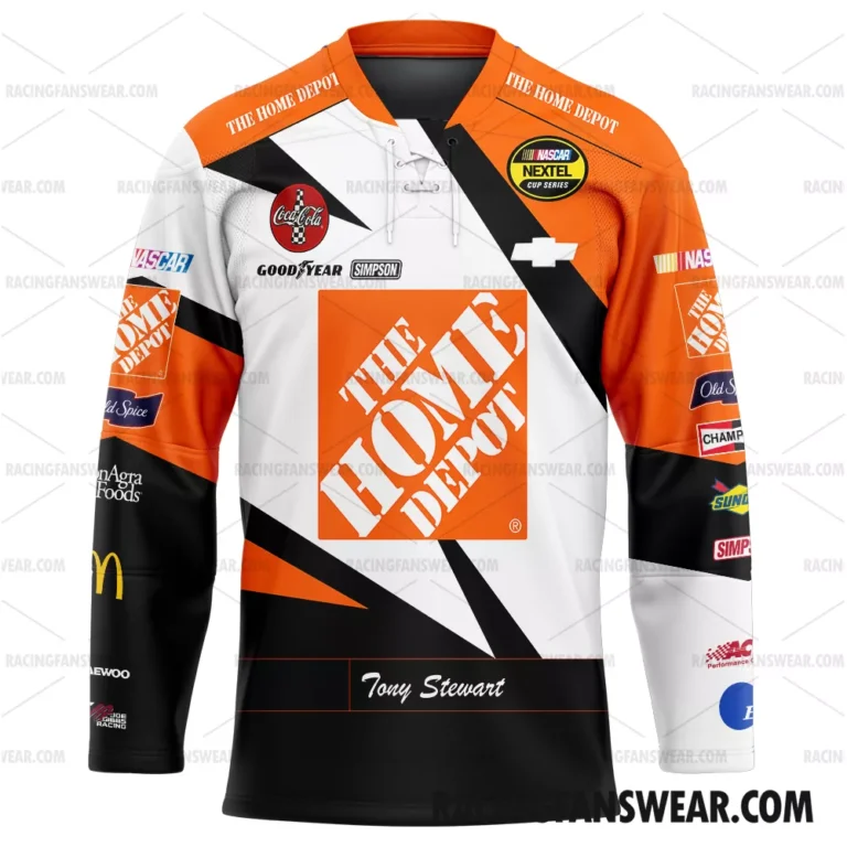 Nascar store - Loyal fans of Tony Stewart's Men's Hockey Jerseys,WoMen's Hockey Jerseys,Youth's Hockey Jerseys:vintage nascar racing suit,uniform,apparel,shirts,merch,hoodie,jackets,shorts,sweatshirt,outfits,clothes