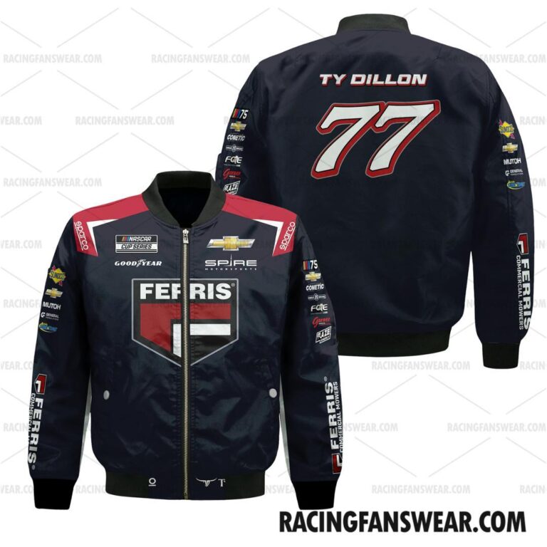 Nascar store - Loyal fans of Ty Dillon's Bomber Jacket,Unisex Thick Coat,Unisex Sleeveless Hoodie,Unisex Hooded T-Shirt,Kid Sleeveless Hoodie,Kid Hooded T-Shirts,Kid Thick Coat:vintage nascar racing suit,uniform,apparel,shirts,merch,hoodie,jackets,shorts,sweatshirt,outfits,clothes