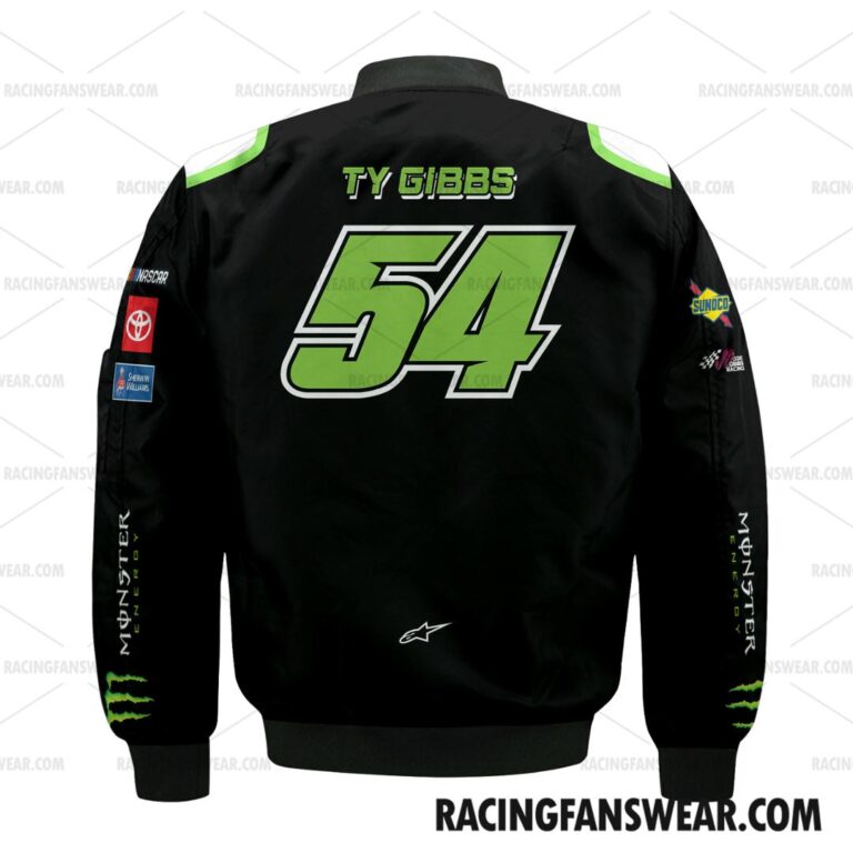 Nascar store - Loyal fans of Ty Gibbs's Bomber Jacket,Unisex Thick Coat,Unisex Sleeveless Hoodie,Unisex Hooded T-Shirt,Kid Sleeveless Hoodie,Kid Hooded T-Shirts,Kid Thick Coat:vintage nascar racing suit,uniform,apparel,shirts,merch,hoodie,jackets,shorts,sweatshirt,outfits,clothes