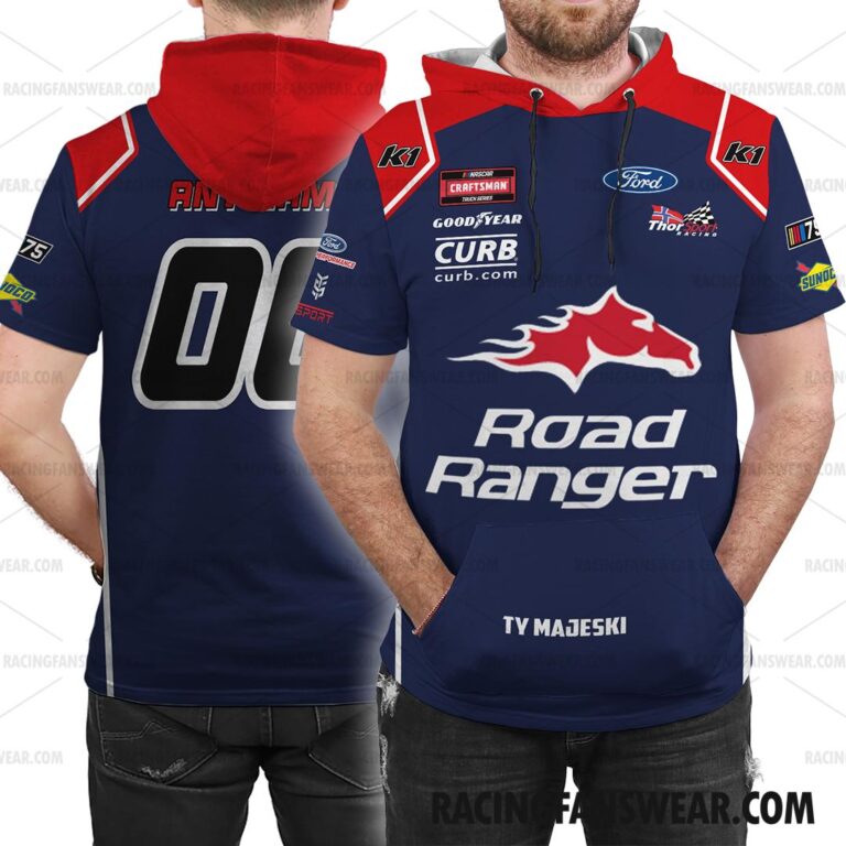 Nascar store - Loyal fans of Ty Majeski's Bomber Jacket,Unisex Thick Coat,Unisex Sleeveless Hoodie,Unisex Hooded T-Shirt,Kid Sleeveless Hoodie,Kid Hooded T-Shirts,Kid Thick Coat:vintage nascar racing suit,uniform,apparel,shirts,merch,hoodie,jackets,shorts,sweatshirt,outfits,clothes