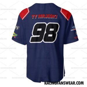Ty Majeski Nascar Racing 2023 Uniform Apparel Clothes Baseball Jersey Hockey Jersey 2 Nascar store - Loyal fans of Ty Majeski's Unisex Baseball Jerseys,Kid Baseball Jerseys,Youth Baseball Jerseys,Men's Hockey Jerseys,WoMen's Hockey Jerseys,Youth's Hockey Jerseys:vintage nascar racing suit,uniform,apparel,shirts,merch,hoodie,jackets,shorts,sweatshirt,outfits,clothes