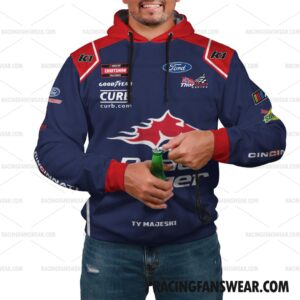 Ty Majeski Nascar Racing 2023 Uniform Apparel Clothes Pop Top Hoodie Long Pant 3 Nascar store - Loyal fans of Ty Majeski's Combo Unisex Pop Top Hoodie + Unisex Long Pants,Unisex Pop Top Hoodie,Unisex Long Pants:vintage nascar racing suit,uniform,apparel,shirts,merch,hoodie,jackets,shorts,sweatshirt,outfits,clothes