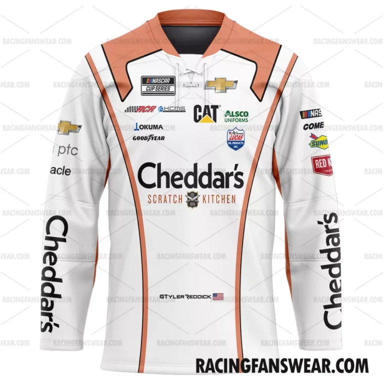 Nascar store - Loyal fans of Tyler Reddick's Men's Hockey Jerseys,WoMen's Hockey Jerseys,Youth's Hockey Jerseys:vintage nascar racing suit,uniform,apparel,shirts,merch,hoodie,jackets,shorts,sweatshirt,outfits,clothes