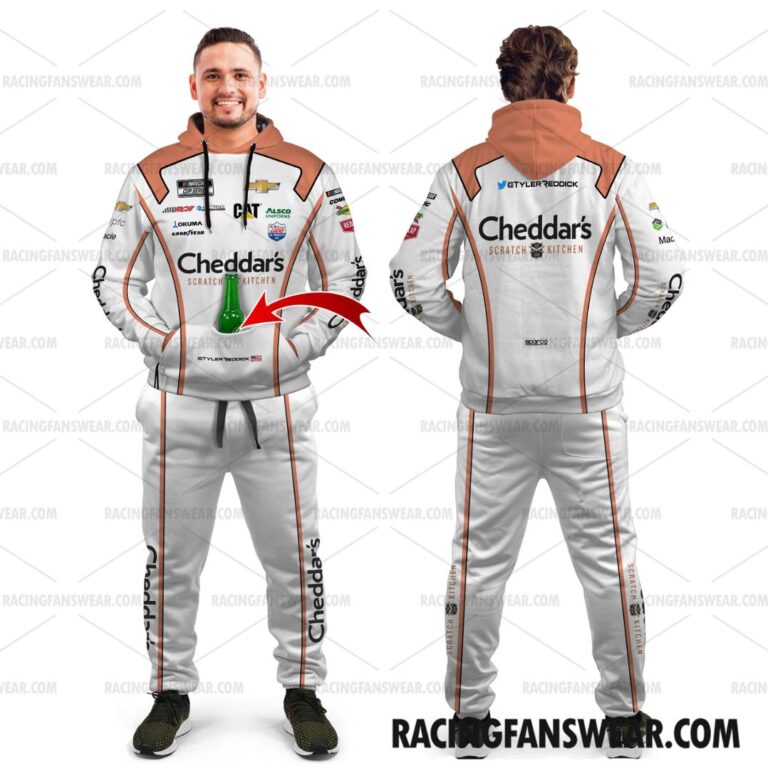 Nascar store - Loyal fans of Tyler Reddick's Combo Unisex Pop Top Hoodie + Unisex Long Pants,Unisex Pop Top Hoodie,Unisex Long Pants:vintage nascar racing suit,uniform,apparel,shirts,merch,hoodie,jackets,shorts,sweatshirt,outfits,clothes