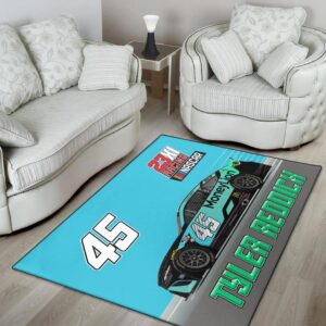 Tyler Reddick Nascar 23XI Racing Carpet Living Room Area Rugs Doormats Blanket Flag Home 2 Nascar store - Loyal fans of Tyler Reddick's Rug,Doormat,Blanket Microfiber Fleece,Blanket Premium Sherpa,House Flag:vintage nascar racing suit,uniform,apparel,shirts,merch,hoodie,jackets,shorts,sweatshirt,outfits,clothes