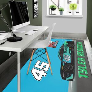 Tyler Reddick Nascar 23XI Racing Carpet Living Room Area Rugs Doormats Blanket Flag Home 3 Nascar store - Loyal fans of Tyler Reddick's Rug,Doormat,Blanket Microfiber Fleece,Blanket Premium Sherpa,House Flag:vintage nascar racing suit,uniform,apparel,shirts,merch,hoodie,jackets,shorts,sweatshirt,outfits,clothes