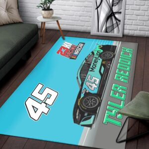 Tyler Reddick Nascar 23XI Racing Carpet Living Room Area Rugs Doormats Blanket Flag Home 1 Nascar store - Loyal fans of Tyler Reddick's Rug,Doormat,Blanket Microfiber Fleece,Blanket Premium Sherpa,House Flag:vintage nascar racing suit,uniform,apparel,shirts,merch,hoodie,jackets,shorts,sweatshirt,outfits,clothes
