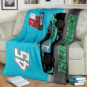 Tyler Reddick Nascar 23XI Racing Carpet Living Room Area Rugs Doormats Blanket Flag Home 7 Nascar store - Loyal fans of Tyler Reddick's Rug,Doormat,Blanket Microfiber Fleece,Blanket Premium Sherpa,House Flag:vintage nascar racing suit,uniform,apparel,shirts,merch,hoodie,jackets,shorts,sweatshirt,outfits,clothes