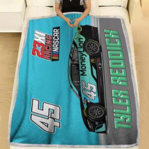 Tyler Reddick Nascar 23XI Racing Carpet Living Room Area Rugs Doormats Blanket Flag Home 8 Nascar store - Loyal fans of Tyler Reddick's Rug,Doormat,Blanket Microfiber Fleece,Blanket Premium Sherpa,House Flag:vintage nascar racing suit,uniform,apparel,shirts,merch,hoodie,jackets,shorts,sweatshirt,outfits,clothes