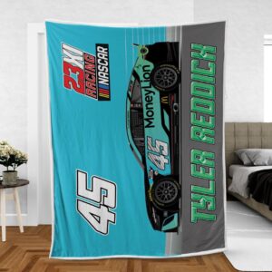 Tyler Reddick Nascar 23XI Racing Carpet Living Room Area Rugs Doormats Blanket Flag Home 9 Nascar store - Loyal fans of Tyler Reddick's Rug,Doormat,Blanket Microfiber Fleece,Blanket Premium Sherpa,House Flag:vintage nascar racing suit,uniform,apparel,shirts,merch,hoodie,jackets,shorts,sweatshirt,outfits,clothes