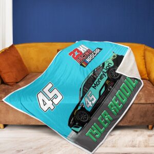 Tyler Reddick Nascar 23XI Racing Carpet Living Room Area Rugs Doormats Blanket Flag Home 6 Nascar store - Loyal fans of Tyler Reddick's Rug,Doormat,Blanket Microfiber Fleece,Blanket Premium Sherpa,House Flag:vintage nascar racing suit,uniform,apparel,shirts,merch,hoodie,jackets,shorts,sweatshirt,outfits,clothes