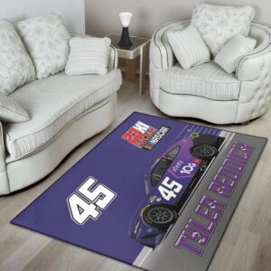 Tyler Reddick Nascar 23XI Racing Carpet Living Room Area Rugs Doormats Blanket Flag Home 2 Nascar store - Loyal fans of Tyler Reddick's Rug,Doormat,Blanket Microfiber Fleece,Blanket Premium Sherpa,House Flag:vintage nascar racing suit,uniform,apparel,shirts,merch,hoodie,jackets,shorts,sweatshirt,outfits,clothes