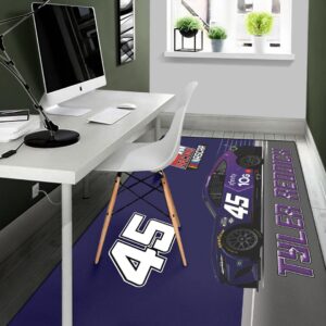 Tyler Reddick Nascar 23XI Racing Carpet Living Room Area Rugs Doormats Blanket Flag Home 3 Nascar store - Loyal fans of Tyler Reddick's Rug,Doormat,Blanket Microfiber Fleece,Blanket Premium Sherpa,House Flag:vintage nascar racing suit,uniform,apparel,shirts,merch,hoodie,jackets,shorts,sweatshirt,outfits,clothes