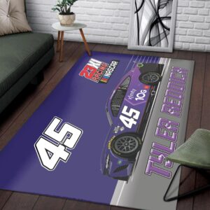 Tyler Reddick Nascar 23XI Racing Carpet Living Room Area Rugs Doormats Blanket Flag Home 1 Nascar store - Loyal fans of Tyler Reddick's Rug,Doormat,Blanket Microfiber Fleece,Blanket Premium Sherpa,House Flag:vintage nascar racing suit,uniform,apparel,shirts,merch,hoodie,jackets,shorts,sweatshirt,outfits,clothes