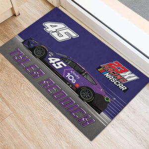 Tyler Reddick Nascar 23XI Racing Carpet Living Room Area Rugs Doormats Blanket Flag Home 5 Nascar store - Loyal fans of Tyler Reddick's Rug,Doormat,Blanket Microfiber Fleece,Blanket Premium Sherpa,House Flag:vintage nascar racing suit,uniform,apparel,shirts,merch,hoodie,jackets,shorts,sweatshirt,outfits,clothes