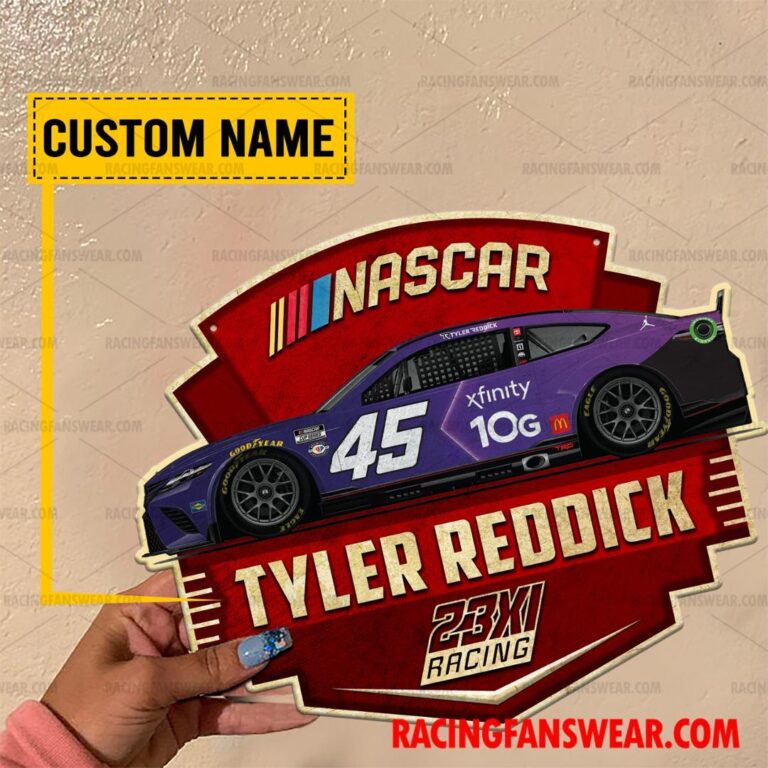 Nascar store - Loyal fans of Tyler Reddick's Cut Metal Signs:vintage nascar racing suit,uniform,apparel,shirts,merch,hoodie,jackets,shorts,sweatshirt,outfits,clothes