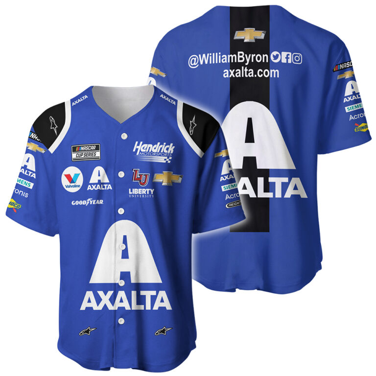 Nascar store - Loyal fans of William Byron's Unisex Baseball Jerseys,Kid Baseball Jerseys,Youth Baseball Jerseys:vintage nascar racing suit,uniform,apparel,shirts,merch,hoodie,jackets,shorts,sweatshirt,outfits,clothes