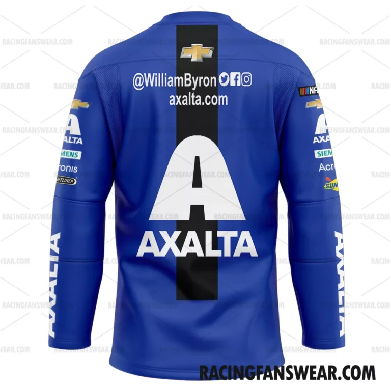 Nascar store - Loyal fans of William Byron's Men's Hockey Jerseys,WoMen's Hockey Jerseys,Youth's Hockey Jerseys:vintage nascar racing suit,uniform,apparel,shirts,merch,hoodie,jackets,shorts,sweatshirt,outfits,clothes