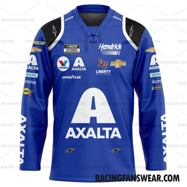 Nascar store - Loyal fans of William Byron's Men's Hockey Jerseys,WoMen's Hockey Jerseys,Youth's Hockey Jerseys:vintage nascar racing suit,uniform,apparel,shirts,merch,hoodie,jackets,shorts,sweatshirt,outfits,clothes