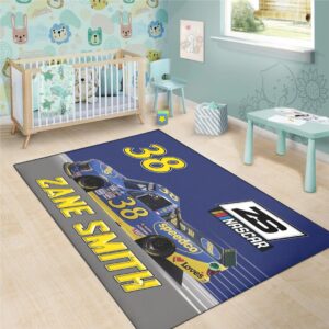 Zane Smith Nascar Racing Carpet Living Room Area Rugs Doormats Blanket Flag Home 4 Nascar store - Loyal fans of Zane Smith's Rug,Doormat,Blanket Microfiber Fleece,Blanket Premium Sherpa,House Flag:vintage nascar racing suit,uniform,apparel,shirts,merch,hoodie,jackets,shorts,sweatshirt,outfits,clothes