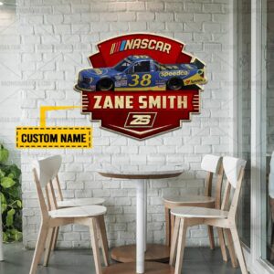 Nascar store - Loyal fans of Zane Smith's Cut Metal Signs:vintage nascar racing suit,uniform,apparel,shirts,merch,hoodie,jackets,shorts,sweatshirt,outfits,clothes