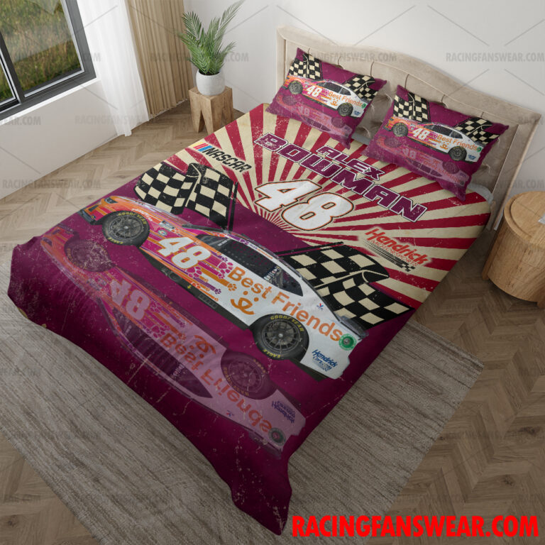 Nascar store - Loyal fans of Alex Bowman's Bedding Duvet Cover + 1/2 Pillow Cases,Blanket Microfiber Fleece,Blanket Premium Sherpa:vintage nascar racing suit,uniform,apparel,shirts,merch,hoodie,jackets,shorts,sweatshirt,outfits,clothes