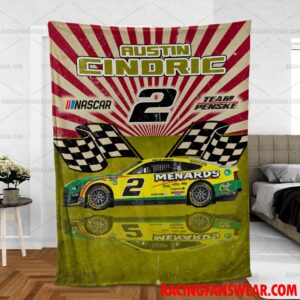 Austin Cindric Nascar Racing Home Blanket | Bedding Duvet Cover + 1|2 Pillow Cases 6 Nascar store - Loyal fans of Austin Cindric's Bedding Duvet Cover + 1/2 Pillow Cases,Blanket Microfiber Fleece,Blanket Premium Sherpa:vintage nascar racing suit,uniform,apparel,shirts,merch,hoodie,jackets,shorts,sweatshirt,outfits,clothes