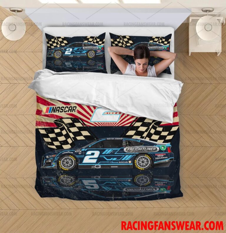 Nascar store - Loyal fans of Austin Cindric's Bedding Duvet Cover + 1/2 Pillow Cases,Blanket Microfiber Fleece,Blanket Premium Sherpa:vintage nascar racing suit,uniform,apparel,shirts,merch,hoodie,jackets,shorts,sweatshirt,outfits,clothes