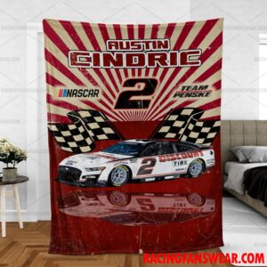 Austin Cindric Nascar Racing Home Blanket | Bedding Duvet Cover + 1|2 Pillow Cases 6 Nascar store - Loyal fans of Austin Cindric's Bedding Duvet Cover + 1/2 Pillow Cases,Blanket Microfiber Fleece,Blanket Premium Sherpa:vintage nascar racing suit,uniform,apparel,shirts,merch,hoodie,jackets,shorts,sweatshirt,outfits,clothes