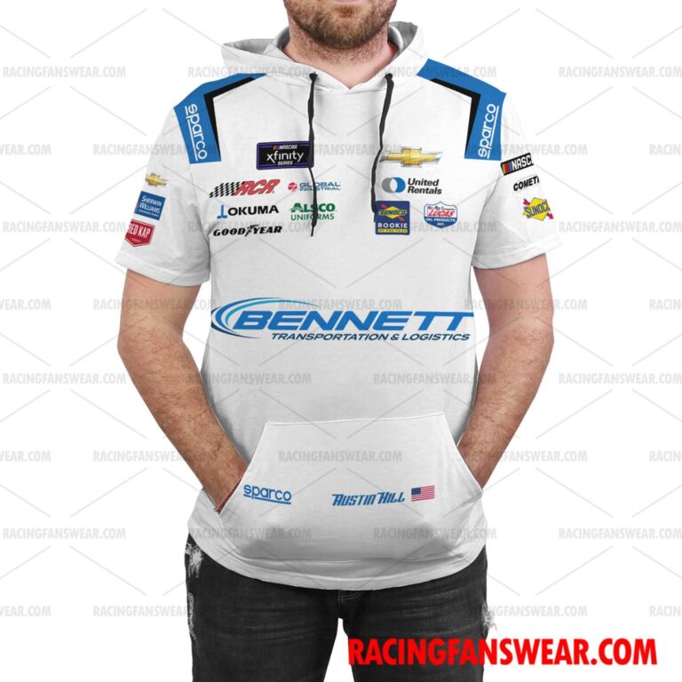 Nascar store - Loyal fans of Austin Hill's Bomber Jacket,Unisex Thick Coat,Unisex Sleeveless Hoodie,Unisex Hooded T-Shirt,Kid Sleeveless Hoodie,Kid Hooded T-Shirts,Kid Thick Coat:vintage nascar racing suit,uniform,apparel,shirts,merch,hoodie,jackets,shorts,sweatshirt,outfits,clothes