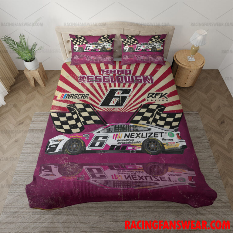 Nascar store - Loyal fans of Brad Keselowski's Bedding Duvet Cover + 1/2 Pillow Cases,Blanket Microfiber Fleece,Blanket Premium Sherpa:vintage nascar racing suit,uniform,apparel,shirts,merch,hoodie,jackets,shorts,sweatshirt,outfits,clothes