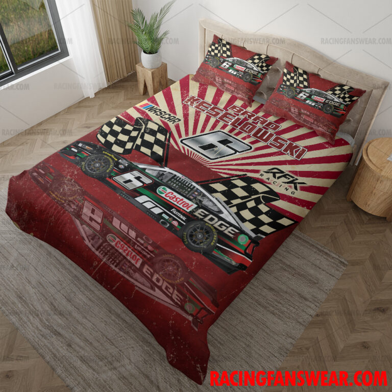 Nascar store - Loyal fans of Brad Keselowski's Bedding Duvet Cover + 1/2 Pillow Cases,Blanket Microfiber Fleece,Blanket Premium Sherpa:vintage nascar racing suit,uniform,apparel,shirts,merch,hoodie,jackets,shorts,sweatshirt,outfits,clothes