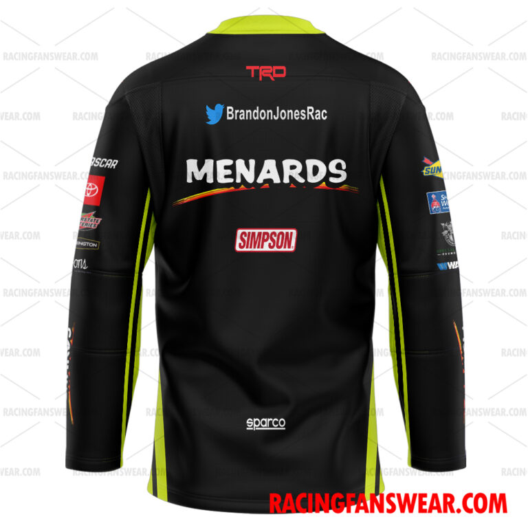 Nascar store - Loyal fans of Brandon Jones's Unisex Baseball Jerseys,Kid Baseball Jerseys,Youth Baseball Jerseys,Men's Hockey Jerseys,WoMen's Hockey Jerseys,Youth's Hockey Jerseys:vintage nascar racing suit,uniform,apparel,shirts,merch,hoodie,jackets,shorts,sweatshirt,outfits,clothes