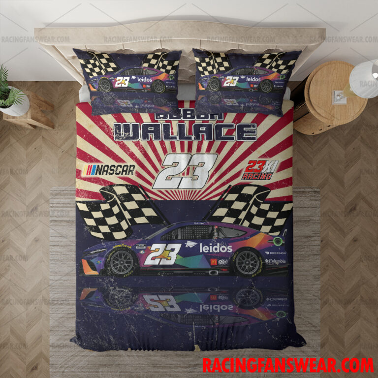 Nascar store - Loyal fans of Bubba Wallace's Bedding Duvet Cover + 1/2 Pillow Cases,Blanket Microfiber Fleece,Blanket Premium Sherpa:vintage nascar racing suit,uniform,apparel,shirts,merch,hoodie,jackets,shorts,sweatshirt,outfits,clothes