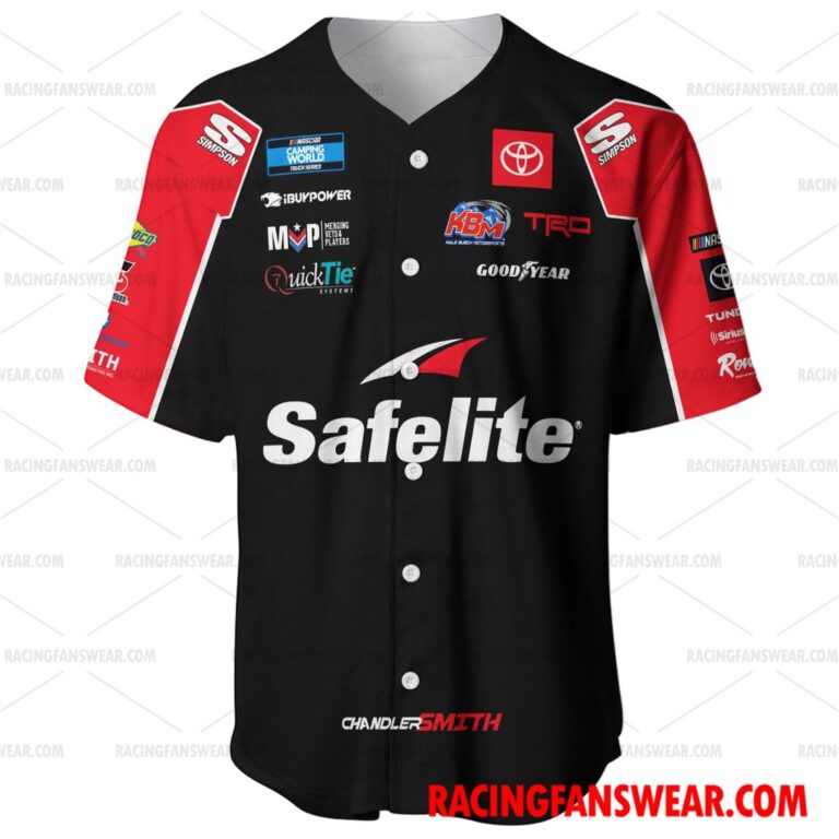 Nascar store - Loyal fans of Chandler Smith's Unisex Baseball Jerseys,Kid Baseball Jerseys,Youth Baseball Jerseys,Men's Hockey Jerseys,WoMen's Hockey Jerseys,Youth's Hockey Jerseys:vintage nascar racing suit,uniform,apparel,shirts,merch,hoodie,jackets,shorts,sweatshirt,outfits,clothes