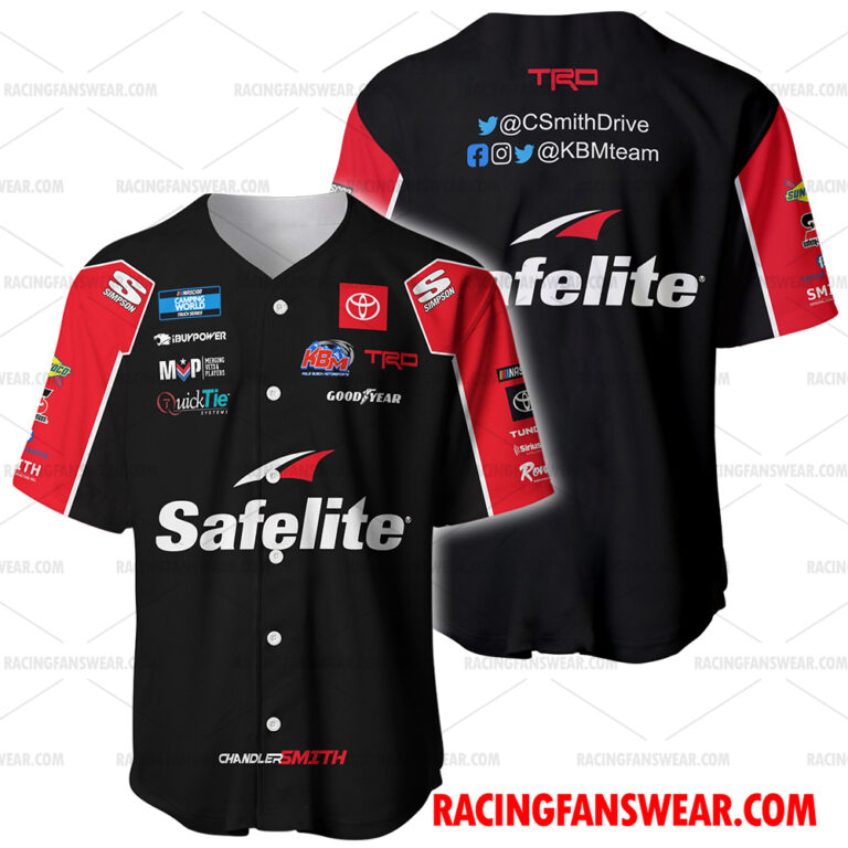 Nascar store - Loyal fans of Chandler Smith's Unisex Baseball Jerseys,Kid Baseball Jerseys,Youth Baseball Jerseys,Men's Hockey Jerseys,WoMen's Hockey Jerseys,Youth's Hockey Jerseys:vintage nascar racing suit,uniform,apparel,shirts,merch,hoodie,jackets,shorts,sweatshirt,outfits,clothes