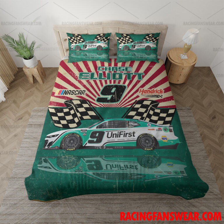 Nascar store - Loyal fans of Chase Elliott's Bedding Duvet Cover + 1/2 Pillow Cases,Blanket Microfiber Fleece,Blanket Premium Sherpa:vintage nascar racing suit,uniform,apparel,shirts,merch,hoodie,jackets,shorts,sweatshirt,outfits,clothes