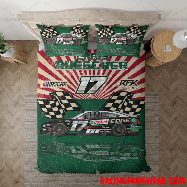 Nascar store - Loyal fans of Chris Buescher's Bedding Duvet Cover + 1/2 Pillow Cases,Blanket Microfiber Fleece,Blanket Premium Sherpa:vintage nascar racing suit,uniform,apparel,shirts,merch,hoodie,jackets,shorts,sweatshirt,outfits,clothes