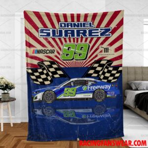 Daniel Suarez Nascar Racing Home Blanket | Bedding Duvet Cover + 1|2 Pillow Cases 6 Nascar store - Loyal fans of Daniel Suarez's Bedding Duvet Cover + 1/2 Pillow Cases,Blanket Microfiber Fleece,Blanket Premium Sherpa:vintage nascar racing suit,uniform,apparel,shirts,merch,hoodie,jackets,shorts,sweatshirt,outfits,clothes