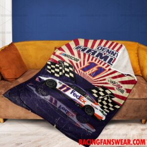 Denny Hamlin Nascar Racing Home Blanket | Bedding Duvet Cover + 1|2 Pillow Cases 5 Nascar store - Loyal fans of Denny Hamlin's Bedding Duvet Cover + 1/2 Pillow Cases,Blanket Microfiber Fleece,Blanket Premium Sherpa:vintage nascar racing suit,uniform,apparel,shirts,merch,hoodie,jackets,shorts,sweatshirt,outfits,clothes