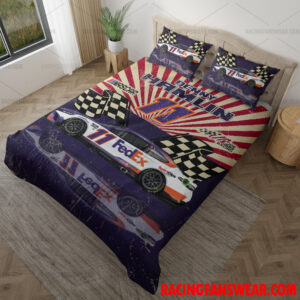 Denny Hamlin Nascar Racing Home Blanket | Bedding Duvet Cover + 1|2 Pillow Cases 3 Nascar store - Loyal fans of Denny Hamlin's Bedding Duvet Cover + 1/2 Pillow Cases,Blanket Microfiber Fleece,Blanket Premium Sherpa:vintage nascar racing suit,uniform,apparel,shirts,merch,hoodie,jackets,shorts,sweatshirt,outfits,clothes