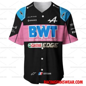 Esteban Ocon Formula One 2023 Racing Uniform Apparel Clothes Baseball Jersey Hockey Jersey 1 Formula One store - Loyal fans of Esteban Ocon's Unisex Baseball Jerseys,Kid Baseball Jerseys,Youth Baseball Jerseys,Men's Hockey Jerseys,WoMen's Hockey Jerseys,Youth's Hockey Jerseys:vintage formula one racing suit,uniform,apparel,shirts,merch,hoodie,jackets,shorts,sweatshirt,outfits,clothes